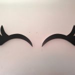 CILIOS PARA DECORAÇÃO EM MDF 30 CM