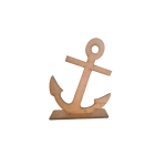 ANCORA COM BASE EM MDF CRU 19CM