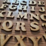 KIT ALFABETO EM MDF 2CM CB